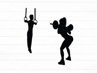 gymnast svg