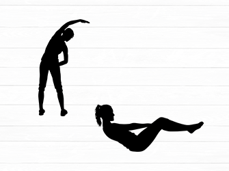 gymnast cricut svg