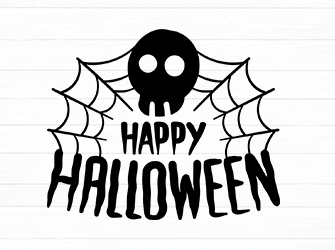 happy halloween cutting svg