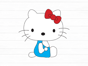 hello kitty cricut svg