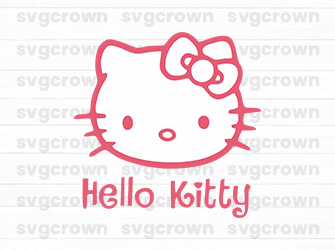 hello kitty svg