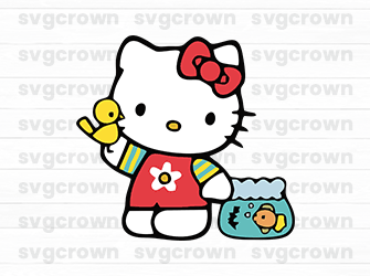 hello kitty svg