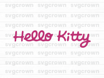 hello kitty svg