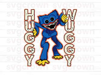 huggy wuggy svg