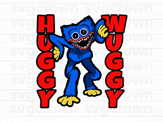 huggy wuggy svg