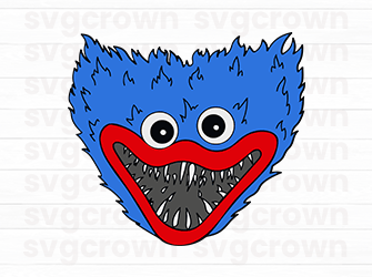 huggy wuggy svg