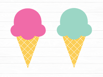 icecream cricut svg