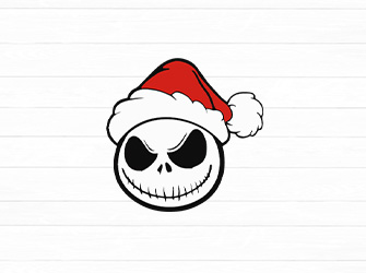 jack skellington face svg