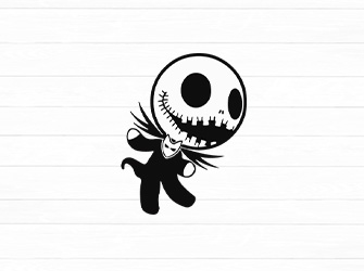 jack skellington dancing svg