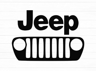 jeep grill svg