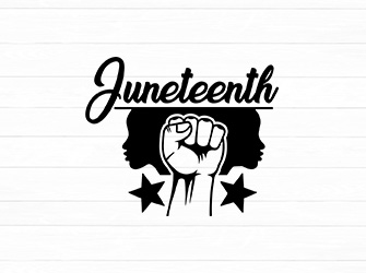 juneteenth vector svg