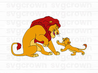 the lion king svg