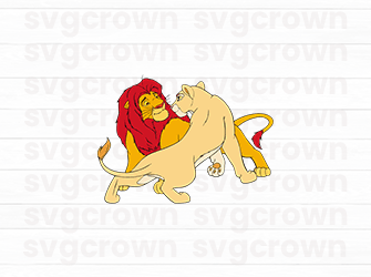 the lion king svg