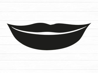 lips cricut svg