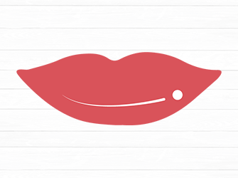 red lips svg