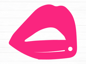 lips cricut svg