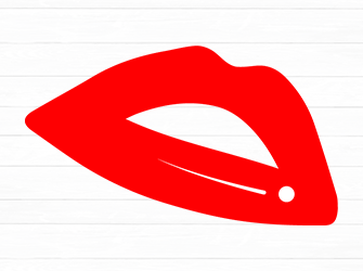 lips cricut svg