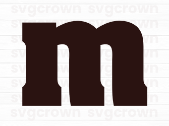 m&m svg