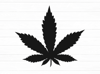 marijuana leaf svg