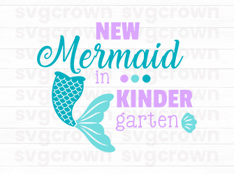 mermaid school svg