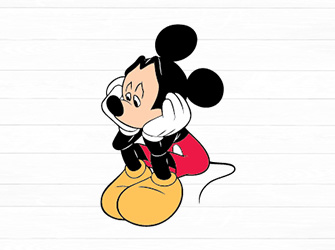 cute mickey mouse svg