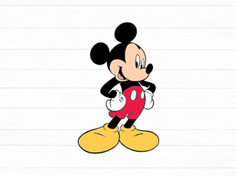 funny mickey mouse svg