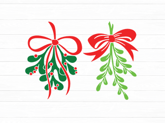 mistletoe cricut svg