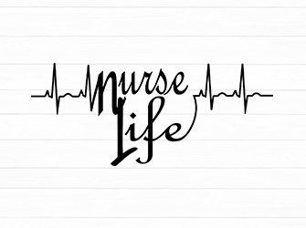 nurse life svg vector