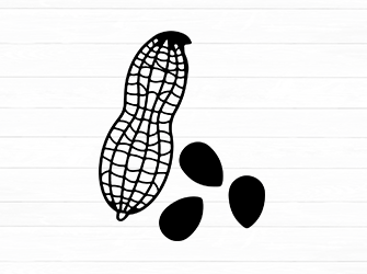 peanut cricut svg