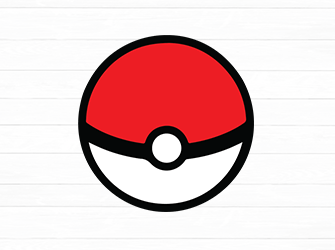 color layered pokeball svg