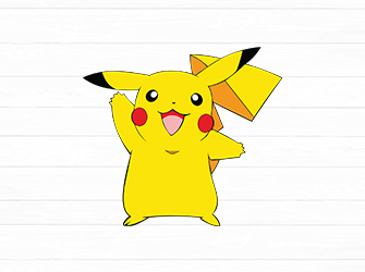 pikachu pokemon svg