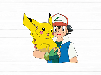 yesh and pikachu svg