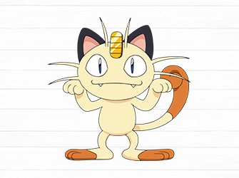 catmiau pokemon svg