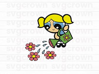 powerpuff girls svg