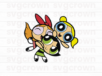 powerpuff girls svg