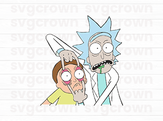 rick and morty svg