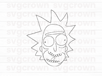 rick and morty svg