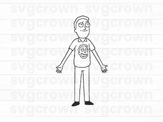 rick and morty svg