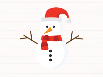 snowman cricut svg