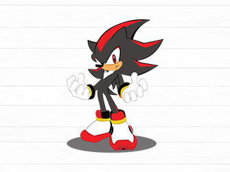 red sonic svg