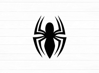 spider black svg