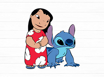 stitch with lilo svg