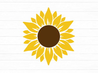 sunflower svg