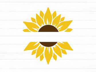 cute sunflower svg