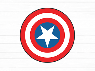 captain america shield svg