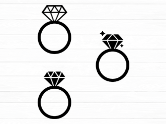 wedding ring svg