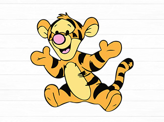 winnie the pooh cartoon svg