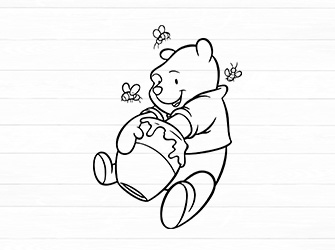 winnie the pooh cricut svg