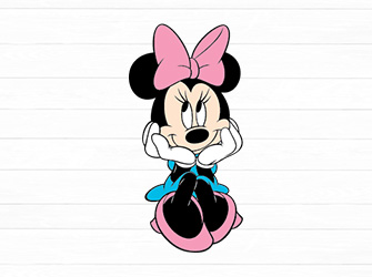 cute minnie mouse svg